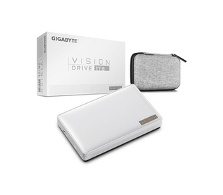 Gigabyte Vision Drive 1TB 1 To Noir, Blanc