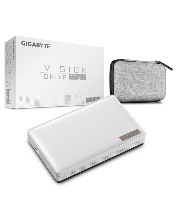 Gigabyte Vision Drive 1TB 1 To Noir, Blanc