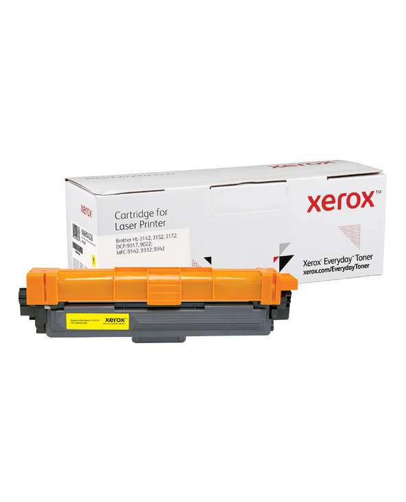 Everyday Toner Jaune  de Xerox compatible avec Brother TN-242Y, Capacité standard