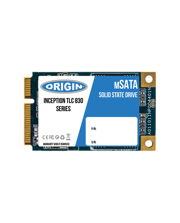 Origin Storage NB-2563DTLC-MINI disque SSD mSATA 256 Go Série ATA III 3D TLC