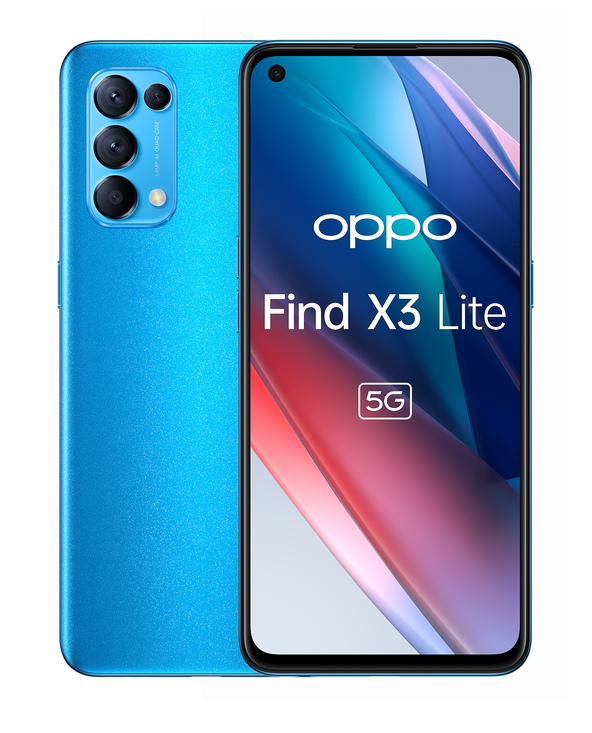 OPPO Find X3 Lite 6.4" 128 Go Bleu