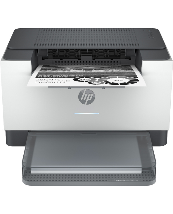 HP LaserJet Imprimante M209dw, Noir et blanc, Imprimante pour Maison et Bureau à domicile, Imprimer, Impression recto-verso Tail