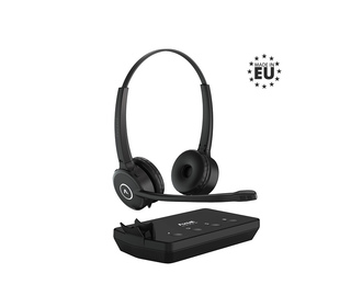 Axtel Prime X3 stereo 3-IN-1 Casque Sans fil Arceau Bureau/Centre d'appels Micro-USB Bluetooth Noir