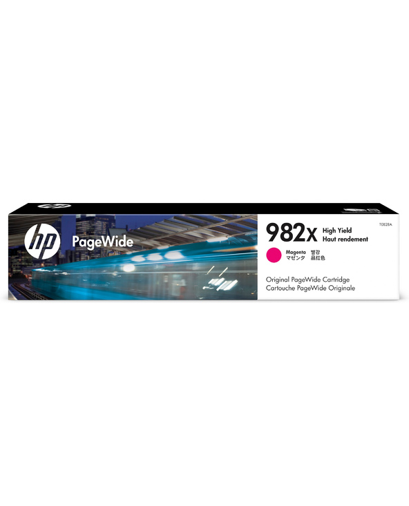 HP Cartouche d’encre magenta PageWide 982X grande capacité authentique