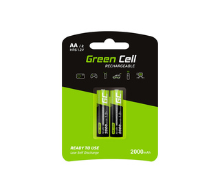 Green Cell GR06 pile domestique Batterie rechargeable AA Hybrides nickel-métal (NiMH)