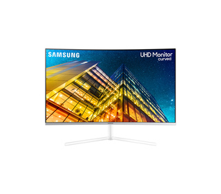 Samsung 32" UHD CURVED MONITOR 31.5" 4K Ultra HD 4 ms Blanc