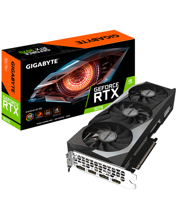 Gigabyte GAMING GeForce RTX 3070 OC 8G (rev. 2.0) NVIDIA 8 Go GDDR6