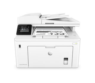 HP LaserJet Pro Imprimante multifonction M227fdw, Noir et blanc, Imprimante pour Entreprises, Impression, copie, scan, fax, Char