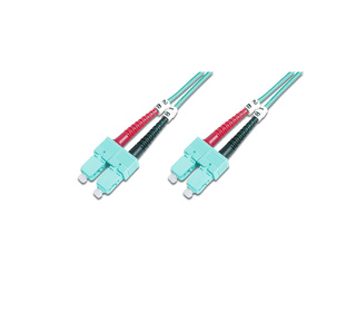 Digitus Câble de brassage multimode OM 3 à fibre optique, SC / SC