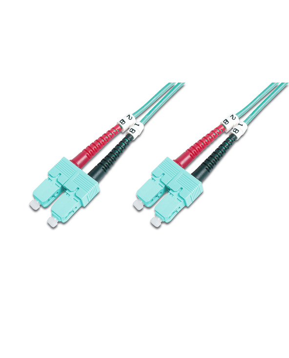 Digitus Câble de brassage multimode OM 3 à fibre optique, SC / SC
