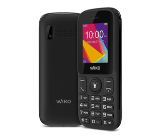 Wiko F100 4,57 cm (1.8") 71 g Noir Téléphone d'entrée de gamme