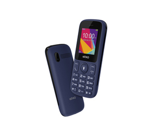 Wiko F100 4,57 cm (1.8") 71 g Bleu Téléphone d'entrée de gamme