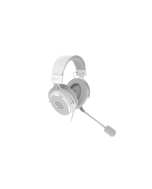 SPC Gear Viro Plus Casque Avec fil Arceau Jouer USB Type-A Blanc