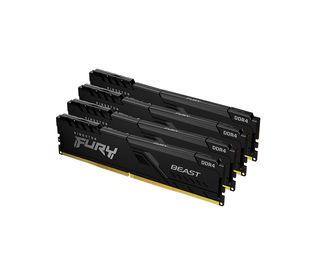 Kingston Technology FURY 32Go 3200MT/s DDR4 CL16 DIMM (Kit de 4) Beast Black