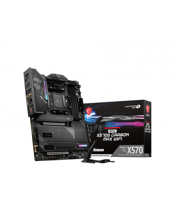 MSI MPG X570S CARBON MAX WIFI carte mère AMD X570 Emplacement AM4 ATX