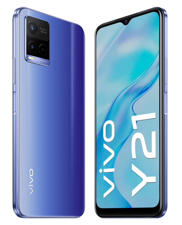 VIVO Y21 6.51" 64 Go Bleu
