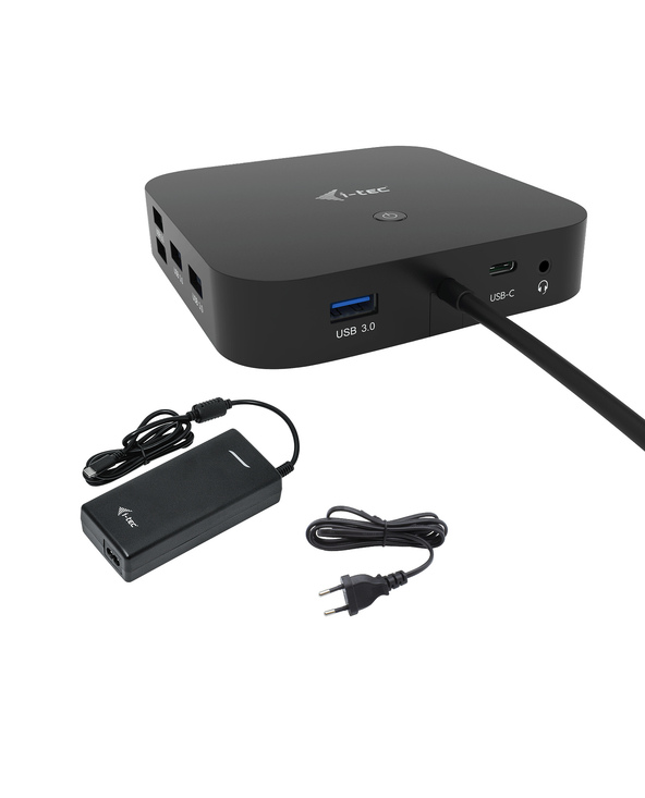 i-tec USB-C HDMI DP Docking Station with Power Delivery 100 W + Universal Charger 100 W