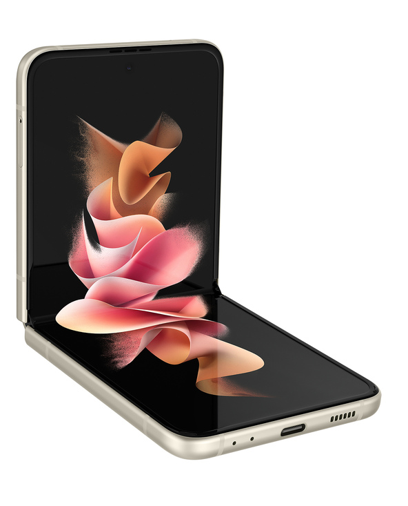 Samsung Galaxy Z Flip3 5G SM-F711B 6.7" 128 Go Crème