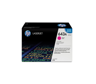 HP 643A toner LaserJet magenta authentique