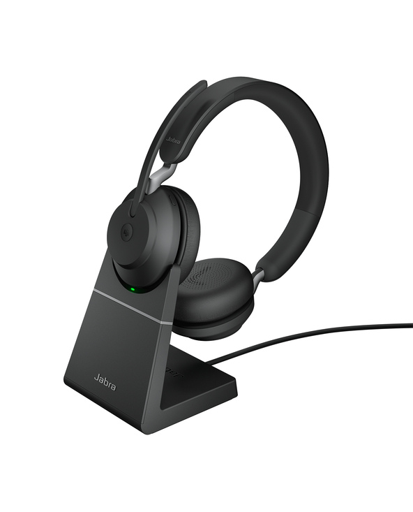 Jabra Evolve2 65, MS Stereo Casque Sans fil Arceau Bureau/Centre d'appels USB Type-A Bluetooth Noir