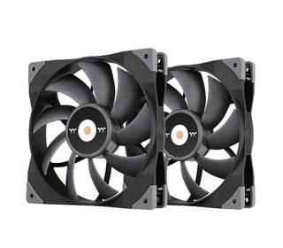 Thermaltake TOUGHFAN 14 Boitier PC Ventilateur 14 cm Noir 2 pièce(s)