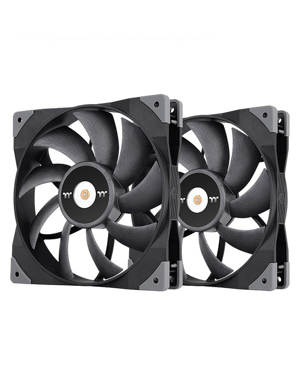 Thermaltake TOUGHFAN 14 Boitier PC Ventilateur 14 cm Noir 2 pièce(s)