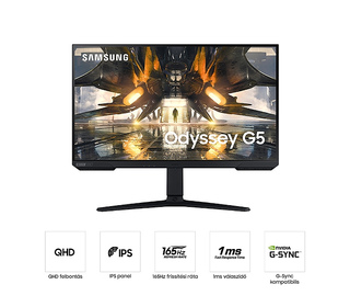 Samsung Odyssey LS32AG500P 32" LED Wide Quad HD 1 ms Noir