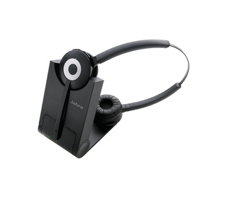 Jabra PRO 930 Duo Casque Sans fil Arceau Bureau/Centre d'appels Bluetooth Noir