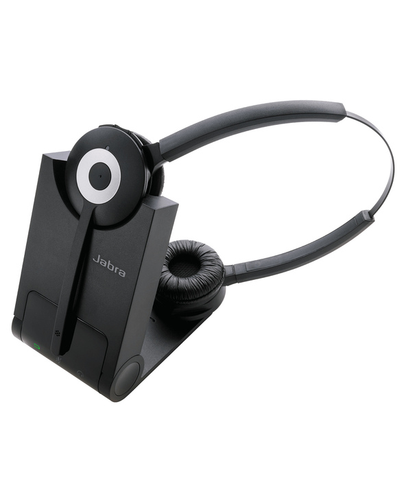 Jabra PRO 930 Duo Casque Sans fil Arceau Bureau/Centre d'appels Bluetooth Noir
