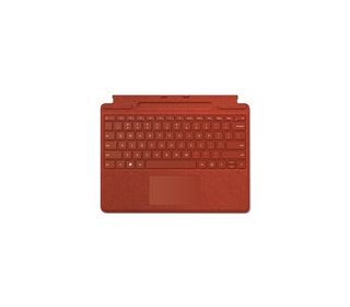 Microsoft Surface Pro Signature Keyboard Rouge Microsoft Cover port AZERTY Français