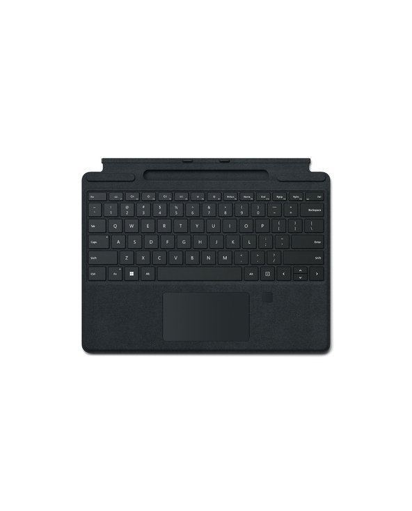 Microsoft Surface Pro Signature Keyboard with Fingerprint Reader Noir Microsoft Cover port AZERTY Français