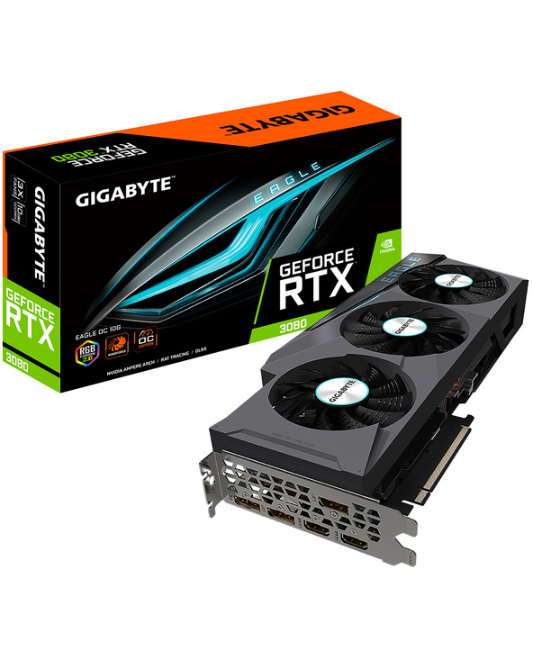 Gigabyte EAGLE GeForce RTX 3080 OC 10G rev. 2.0 NVIDIA 10 Go GDDR6X