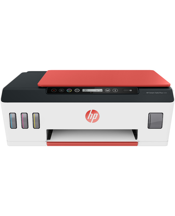 HP Smart Tank Plus Imprimante Tout-en-un sans fil 559, Couleur, Imprimante pour Impression, numérisation, copie, sans fil, Numér