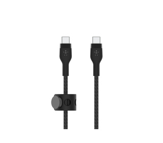 Belkin BOOST↑CHARGE PRO Flex câble USB 3 m USB 2.0 USB C Noir