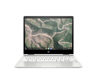 HP Chromebook x360 12B-CA0011NF 12" CELERON 4 Go Blanc