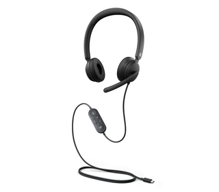 Microsoft Modern USB-C Headset Casque Avec fil Arceau Bureau/Centre d'appels USB Type-C Noir
