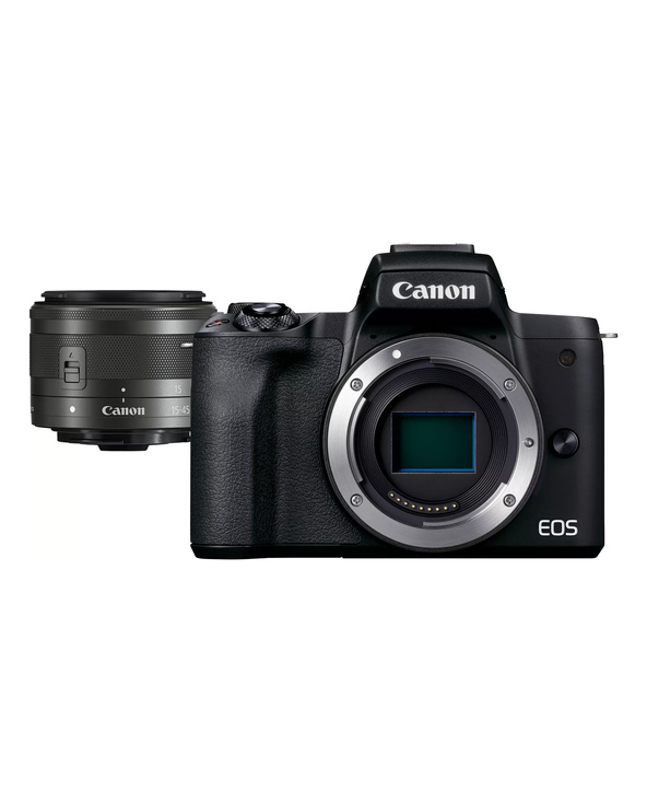 Canon EOS M50 Mark II + M15-45 S EU26 MILC 24,1 MP CMOS 6000 x 4000 pixels Noir