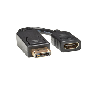 Tripp Lite P136-000 câble vidéo et adaptateur 0,15 m DisplayPort HDMI Noir