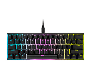 Corsair K65 RGB Mini clavier USB QWERTY Anglais américain Noir