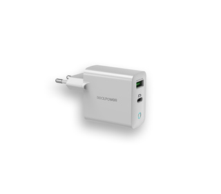 RealPower 352262 chargeur d'appareils mobiles Universel Blanc Secteur Charge rapide Intérieure