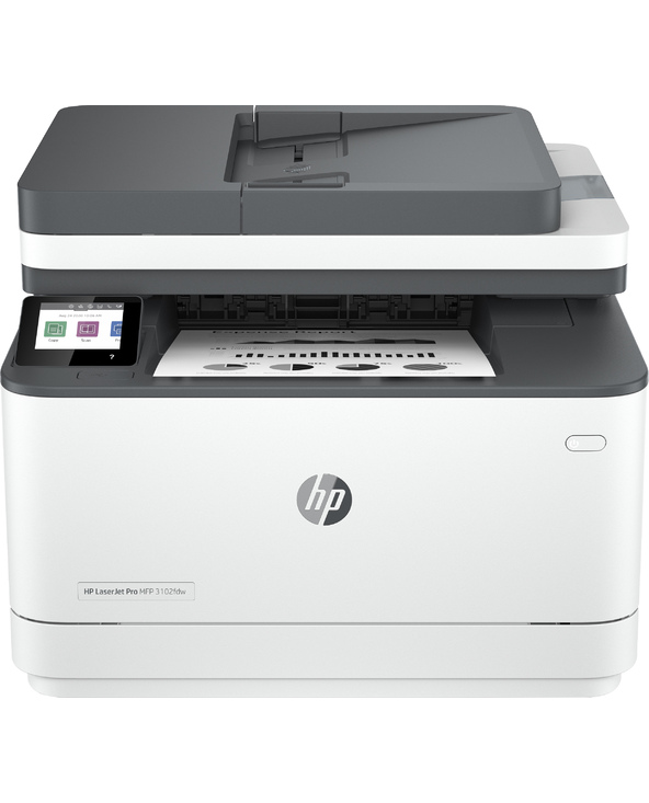 HP LaserJet Pro Imprimante multifonction 3102fdw, Noir et blanc, Imprimante pour Petites/moyennes entreprises, Impression, copie