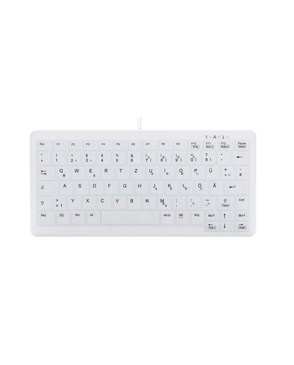CHERRY AK-C4110 clavier USB AZERTY Français Blanc