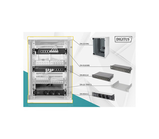 Digitus Pack réseau de 254 mm (10")