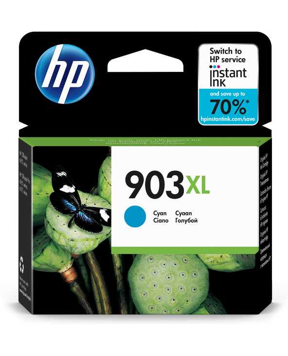 HP 903XL Cartouche d’encre cyan grande capacité authentique