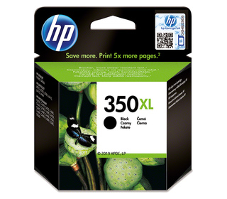 HP 350XL cartouche d'encre 1 pièce(s) Original Rendement élevé (XL) Photo noire