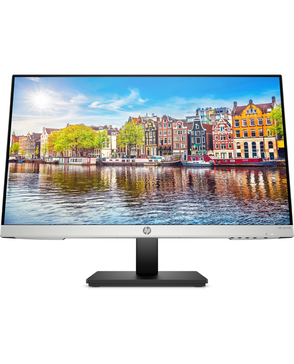 HP 24MH 23.8" LCD Full HD 5 ms Gris, Argent
