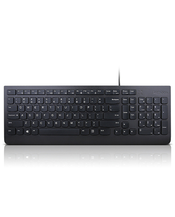 Lenovo Essential clavier USB QWERTY Anglais britannique Noir
