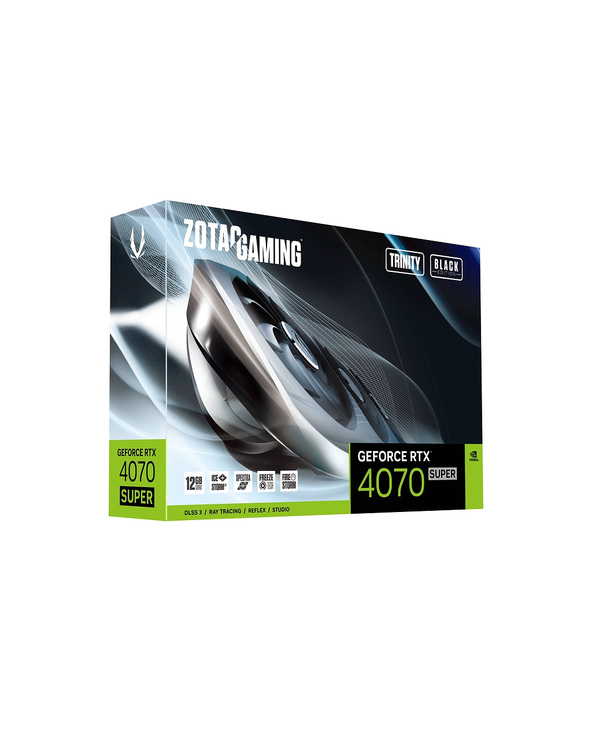 Zotac ZT-D40720D-10P carte graphique NVIDIA GeForce RTX 4070 SUPER 12 Go GDDR6X