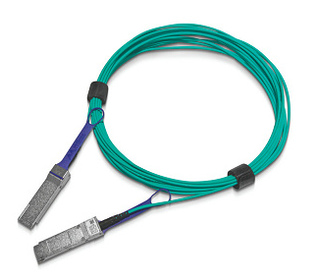 Nvidia MFA1A00-C003 câble de fibre optique 3 m QSFP Bleu