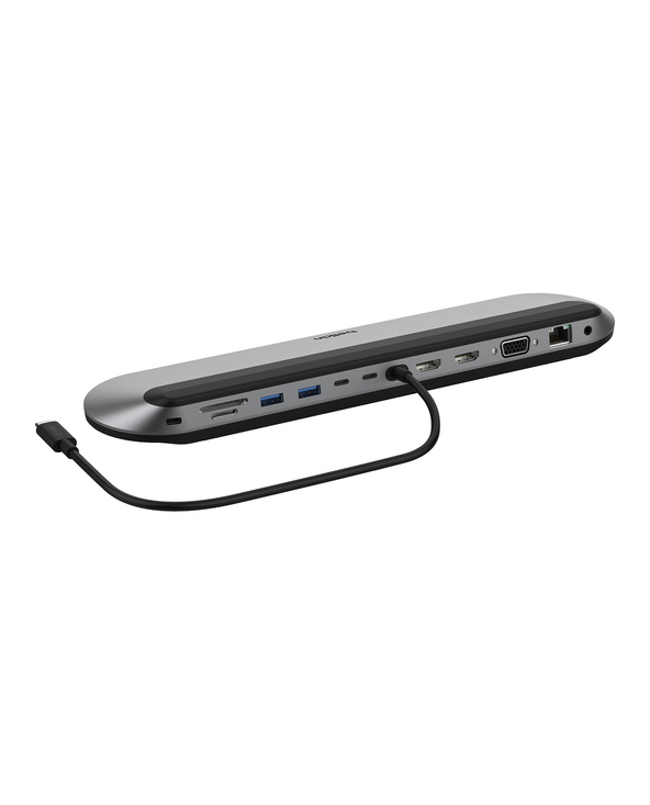 Belkin INC014BTSGY station d'accueil Avec fil USB 3.2 Gen 2 (3.1 Gen 2) Type-C Noir, Gris